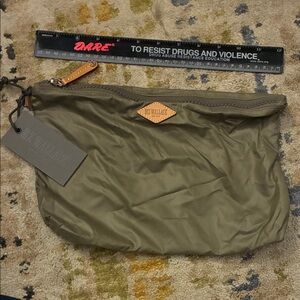 MZ Wallace Khaki Men's Toiletry Bag